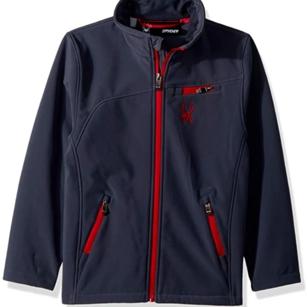 Boys Spyder soft shell jacket